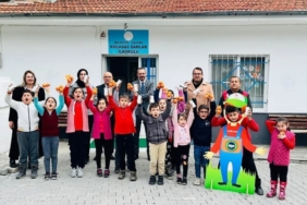 Havran’da öğrencilere iyi tarım ve organik üretim eğitimi verildi