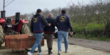 10 yıl hapis cezası olan şüpheli, jandarma ekiplerince yakalandı