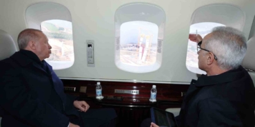 Cumhurbaşkanı Erdoğan, Kuzey Marmara Otoyolu 8. Kesim Nakkaş Projesi Etabı Sazlıdere Köprüsü inceleme yaptı