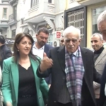 DEM Partili İmralı Heyeti basın açıklaması yapacakları Taksim’deki otele geldi