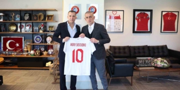 Andriy Shevchenko’dan, TFF Başkanı Hacıosmanoğlu’na ziyaret