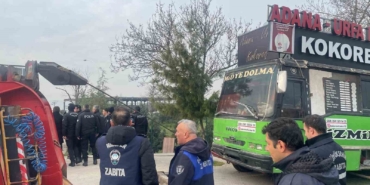 Lokanta minibüslere operasyon