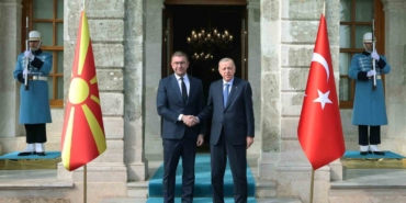 Cumhurbaşkanı Erdoğan, Kuzey Makedonya Başbakanı Mickoski’yi kabul etti