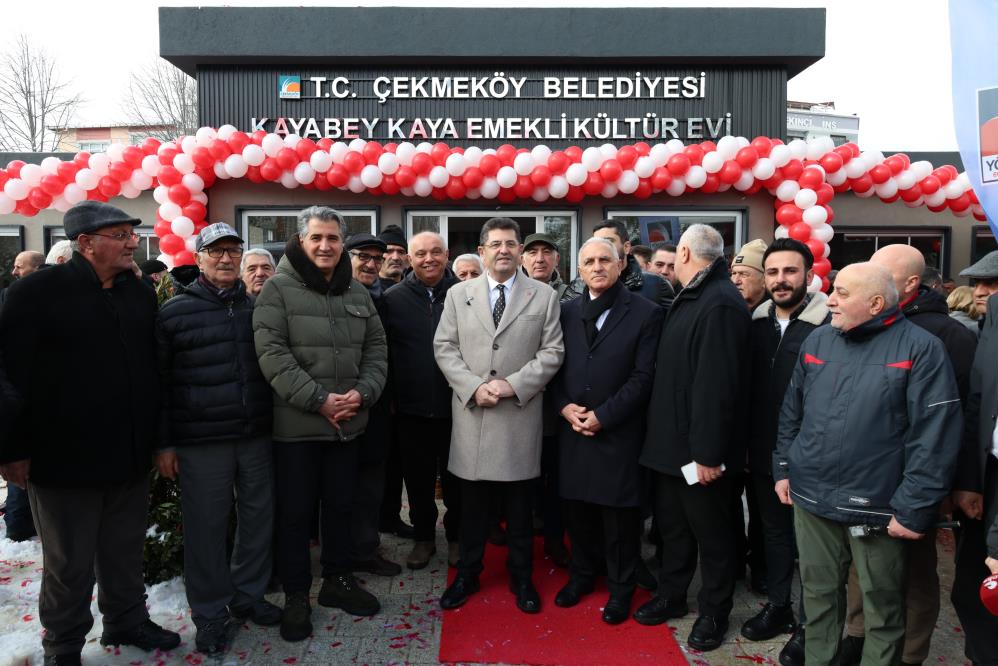 Çekmeköy'de emekli vatandaşlar için özel merkez