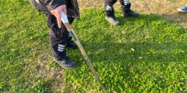 Kavgayı ayıran güvenlik görevlisi döner bıçağıyla yaralandı