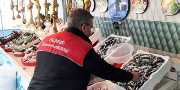 Edremit’te balık denetimi