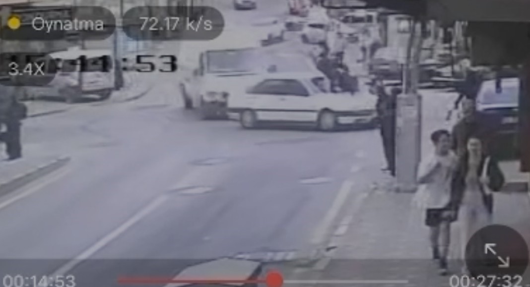 Polisten kaçan sürücü dehşet saçtı