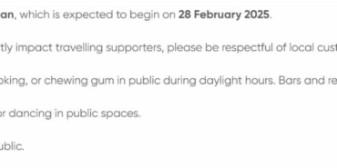 Rangers’tan, İstanbul’a gelecek taraftarlara Ramazan önerisi