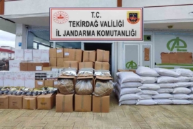 Tekirdağ’da kaçak tütün ve makaron operasyonları
