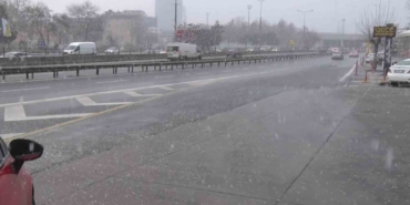 İstanbul’da kar yağışı devam ediyor