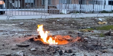 Metan gazı yangını 11 gündür sönmedi