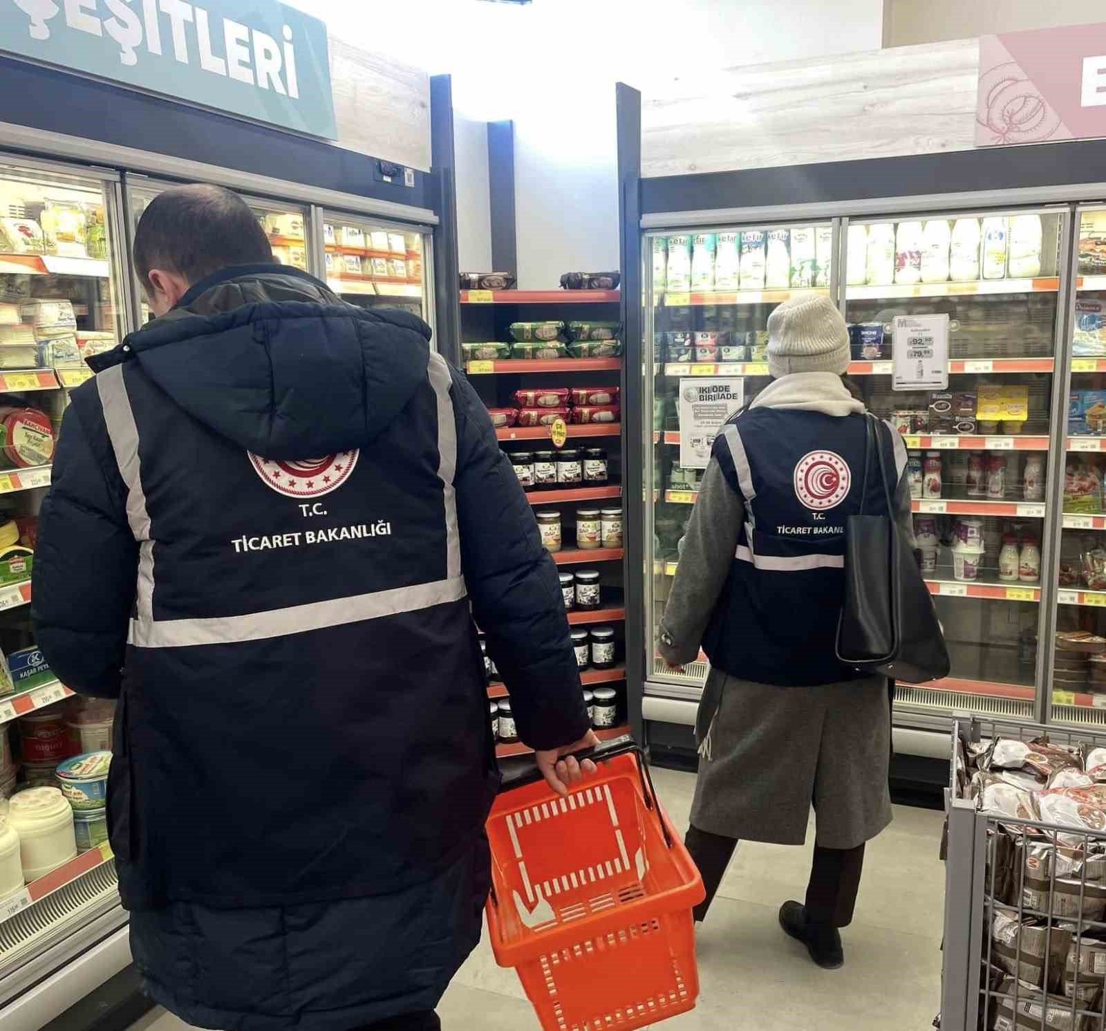 Haksız fiyat artışları, fiyat etiketi ile raf-kasa fiyat farkları titizlikle denetlendi