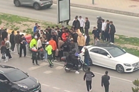 Edirne’de otomobile çarpan motosikletli ağır yaralandı