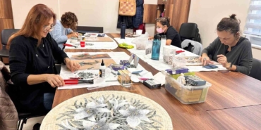 Ümraniye’de taşlar sanata dönüşüyor