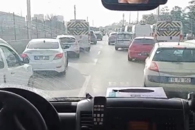 Sürücülerin fermuar sistemi büyük alkış aldı