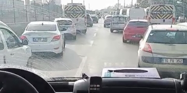Sürücülerin fermuar sistemi büyük alkış aldı
