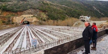 Esenköy’de tünel ve viyadük çalışmaları hız kazandı