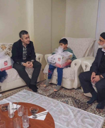 Esenyurt Belediye Başkan Vekili Can Aksoy’dan gazi ailesine anlamlı ziyaret