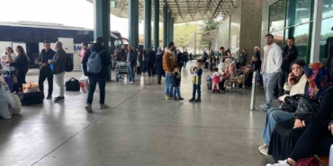 Otogarda bayram tatili hareketliliği