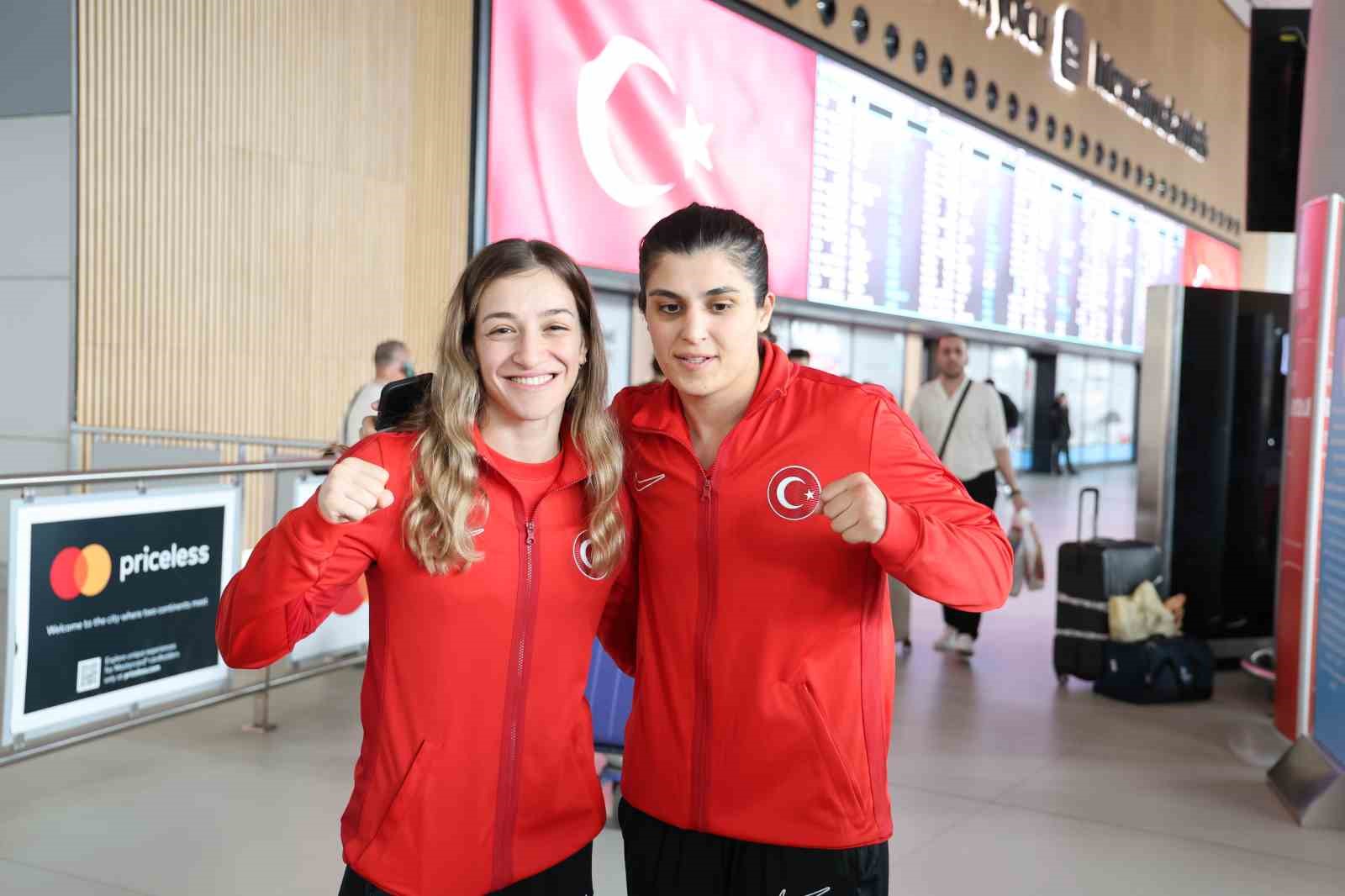 Kadın Boks Milli Takımı, yurda döndü