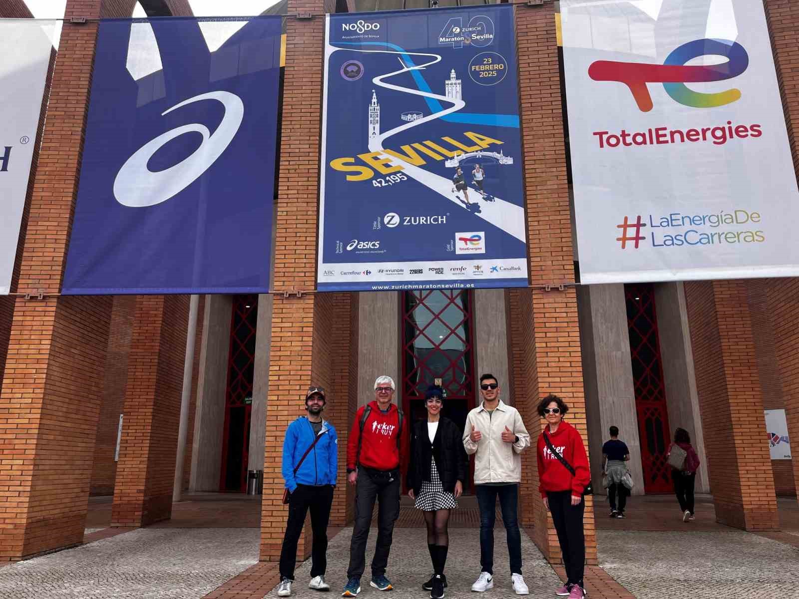 11. Eker I Run’ın şampiyonları, Sevilla Maratonu’nda Türkiye’yi temsil etti