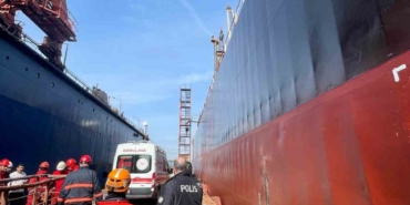 Yalova’da vinç sepetinden düşen tersane işçisi hayatını kaybetti