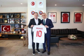 Marijan Kustic’ten, TFF Başkanı Hacıosmanoğlu’na ziyaret