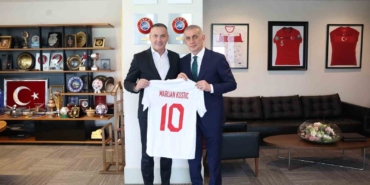 Marijan Kustic’ten, TFF Başkanı Hacıosmanoğlu’na ziyaret