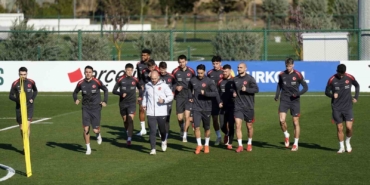 A Milli Takım, Macaristan maçının hazırlıklarına başladı