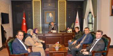 Başarılı hafızlardan Kaymakam Odabaş’a ziyaret