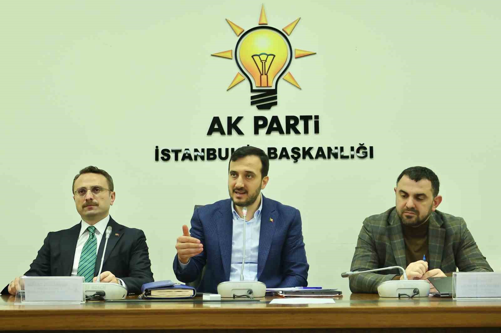 AK Parti İstanbul İl Başkanı Abdullah Özdemir’den CHP’nin boykot çağrısına tepki
