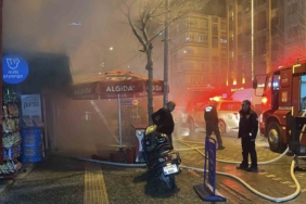 Balıkesir’de büfede çıkan yangın korkuttu