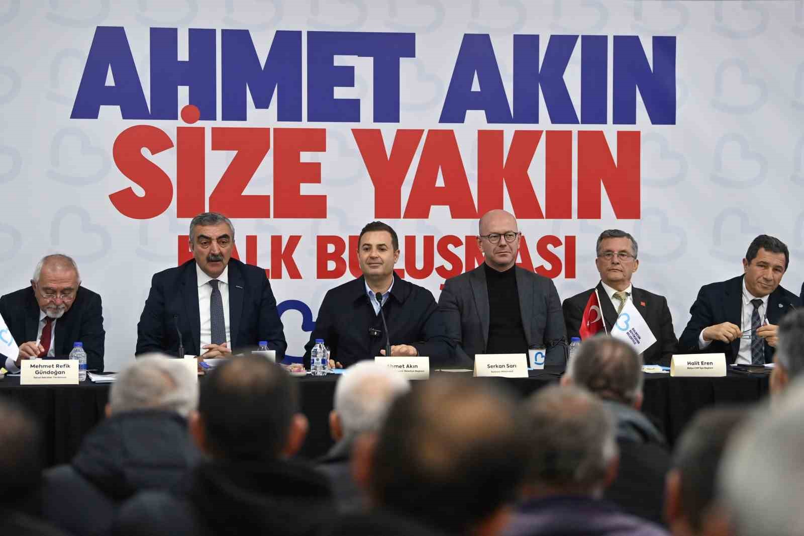 Başkan Ahmet Akın’dan Balya çıkarması