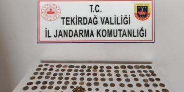 Tekirdağ’da jandarmadan tarihi eser operasyonu