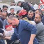 Kontrolden çıkan tır şarampole yuvarlandı: 1 yaralı