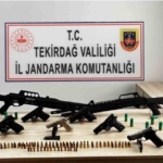 Tekirdağ’da jandarmadan kaçakçılık ve silah operasyonları