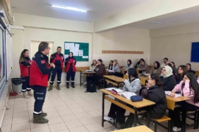 Öğrencilere afet farkındalık eğitimi