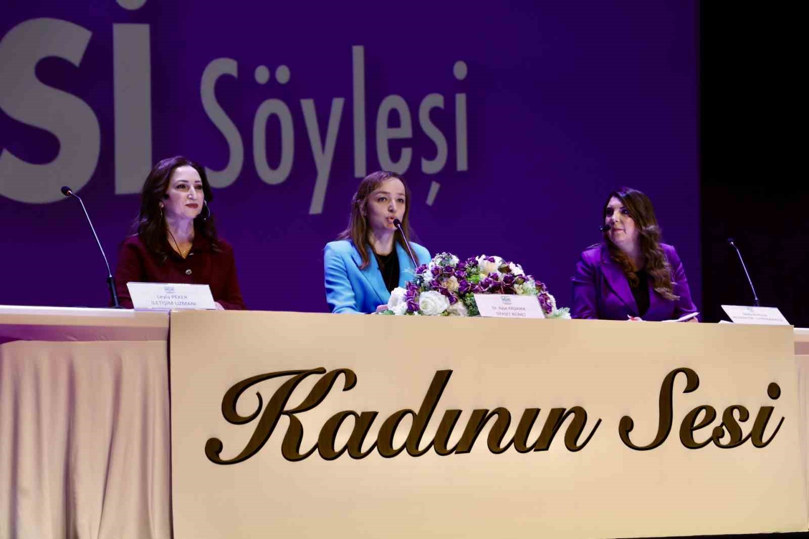 Büyükçekmece Belediyesi’nden 8 Mart Dünya kadınlar gününe özel ’Kadının Sesi’ paneli