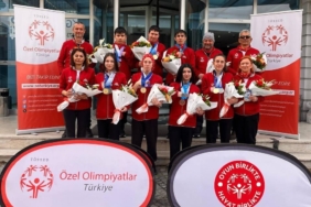 Özel Olimpiyatlar Türkiye sporcuları yurda döndü
