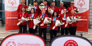 Özel Olimpiyatlar Türkiye sporcuları yurda döndü