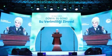 Emine Erdoğan: "Bir damla suda yaşamımız, medeniyetimiz, inancımız, kültürümüz, hülasa tarihimiz gizlidir"