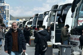 Büyük İstanbul Otogarı’nda bayram yoğunluğu