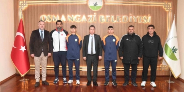 Başkan Aydın, milli sporcuları Dünya Şampiyonası’na uğurladı