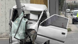 Bakırköy’de ilginç kaza