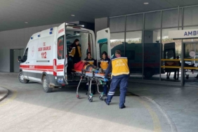 Çatıdan düşen kişi yaralandı