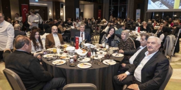 Yeşil çevre ailesi iftar programında bir araya geldi