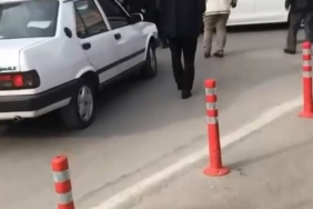 İftar saati yol kavgasında yumruklar konuştu