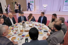 Gaziler, şehit yakınları ve STK’lar Bahçelievler Belediyesi’nin iftarında bir araya geldi