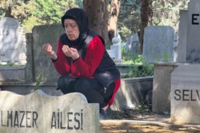 Büyükçekmece’de bayram öncesinde vatandaşlardan mezarlık ziyareti