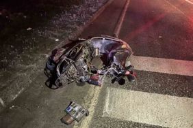 Çerkezköy’de feci kazada ağır yaralanan motosiklet sürücüsü hayatını kaybetti